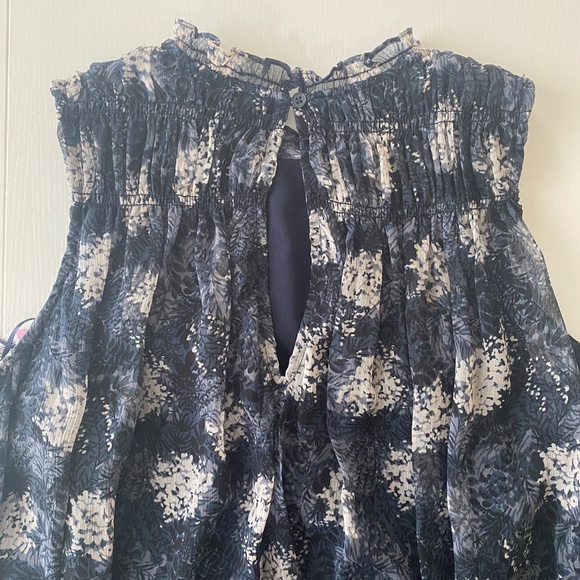 Joie Sleeveless Mini Dress Baltic Print Size Small - Picture 4 of 16